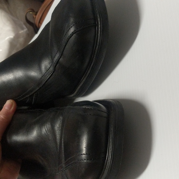 Florsheim Black Leather Loafers Men's Size 13D - Picture 4 of 13